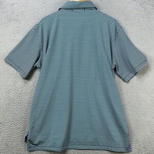 Bald Head Blues Shirt Mens XL Green Blue